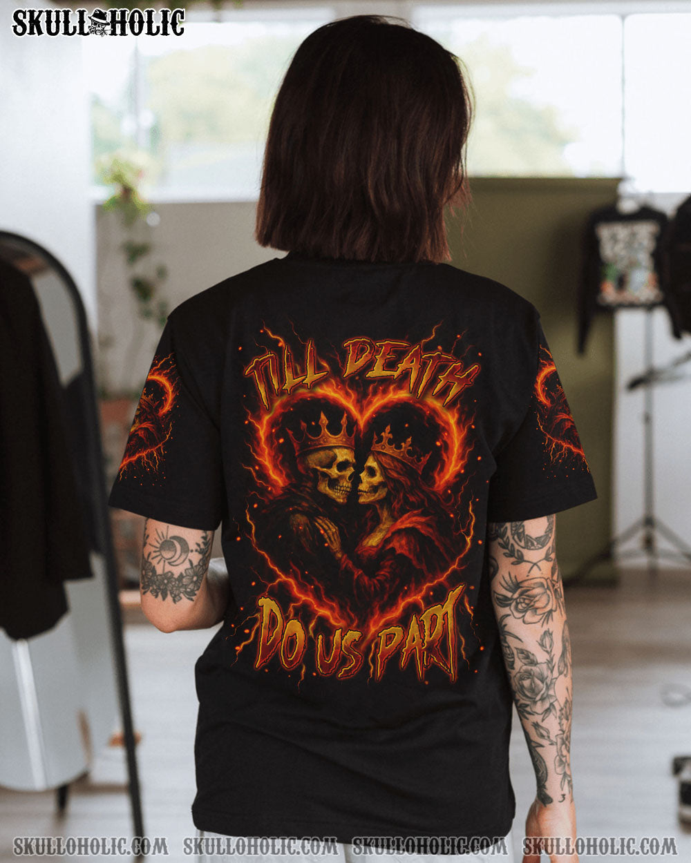BLISSCORNERS TILL DEATH DO US PART COUPLE ALL OVER PRINT