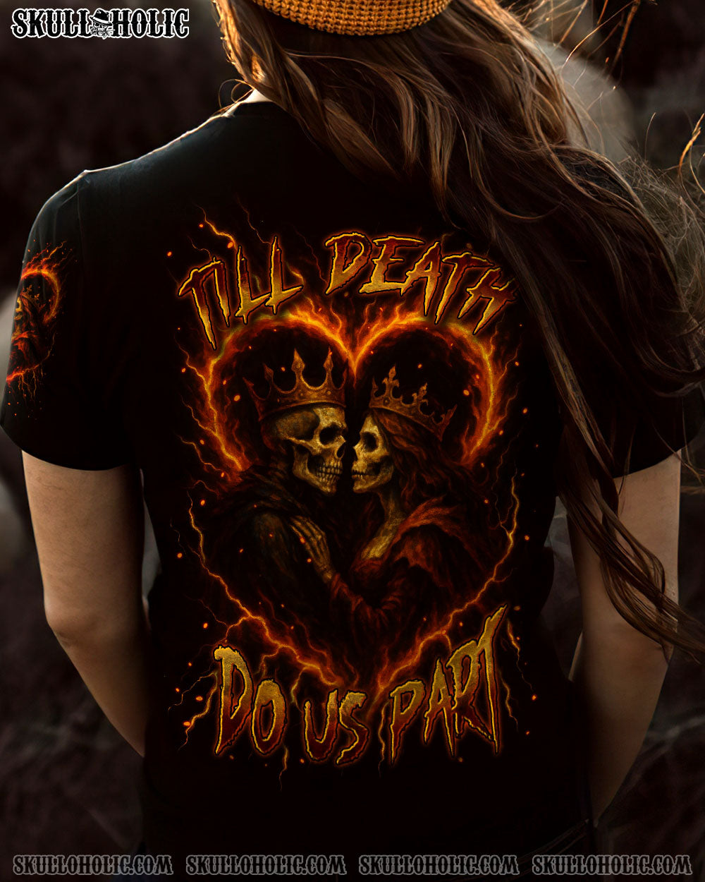 BLISSCORNERS TILL DEATH DO US PART COUPLE ALL OVER PRINT
