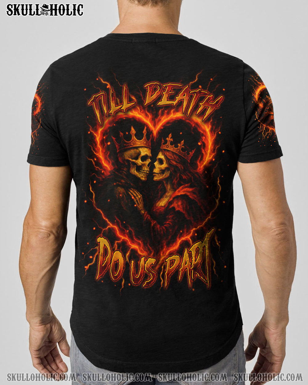 BLISSCORNERS TILL DEATH DO US PART COUPLE ALL OVER PRINT