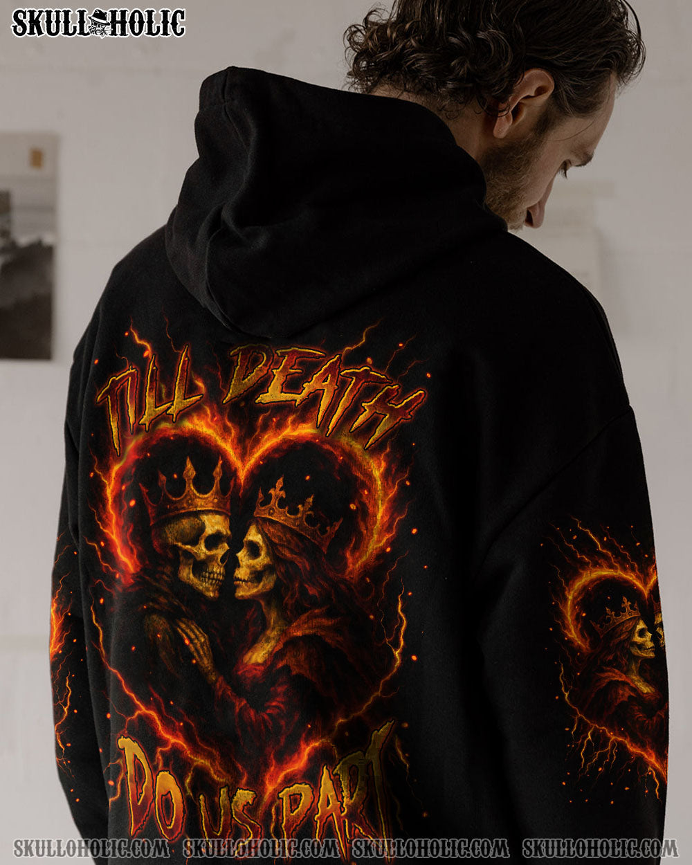 BLISSCORNERS TILL DEATH DO US PART COUPLE ALL OVER PRINT