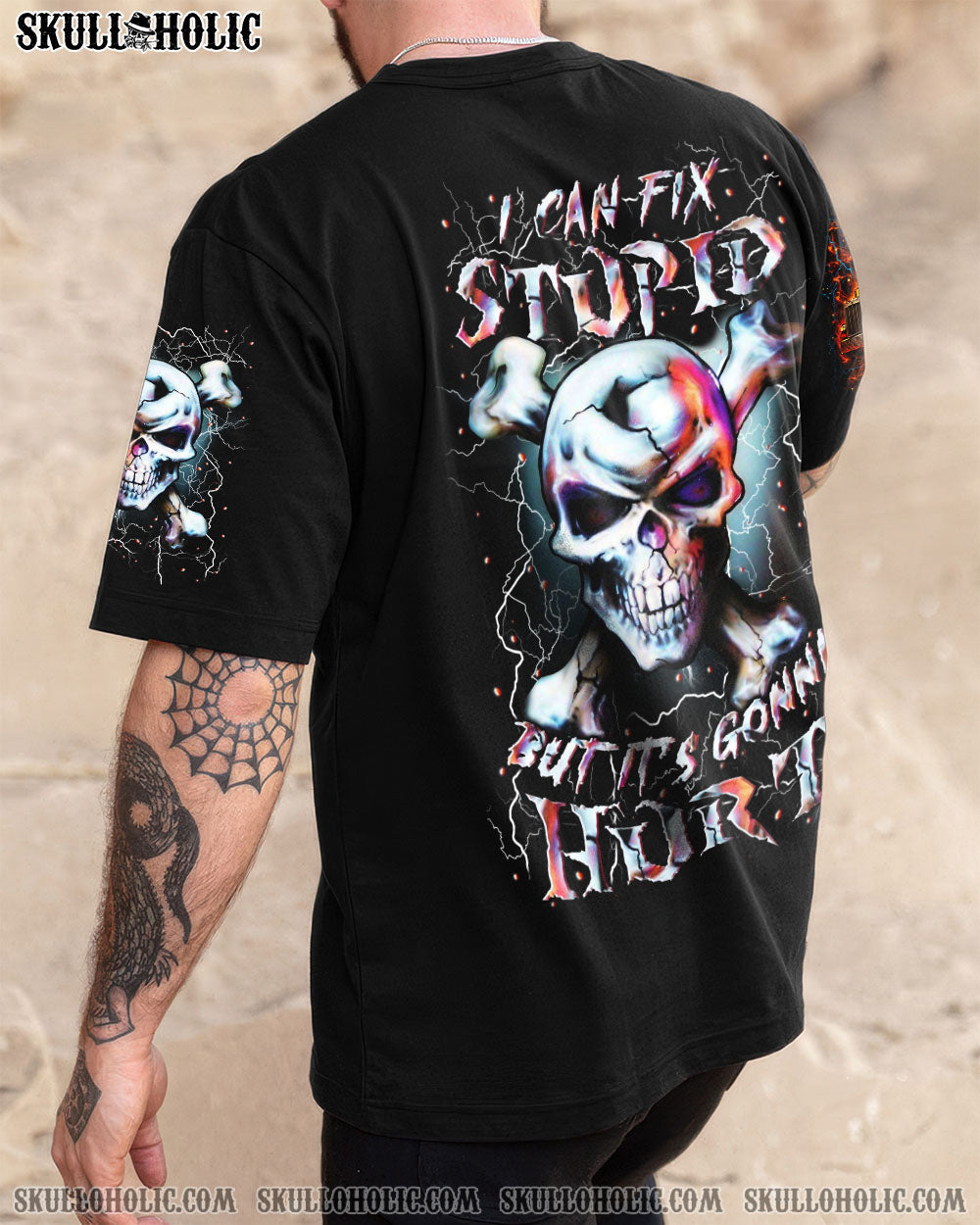 BLISSCORNERS I CAN FIX STUPID BUT IT'S GONNA HURT ALL OVER PRINT