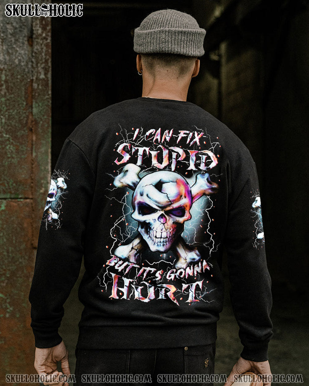 BLISSCORNERS I CAN FIX STUPID BUT IT'S GONNA HURT ALL OVER PRINT