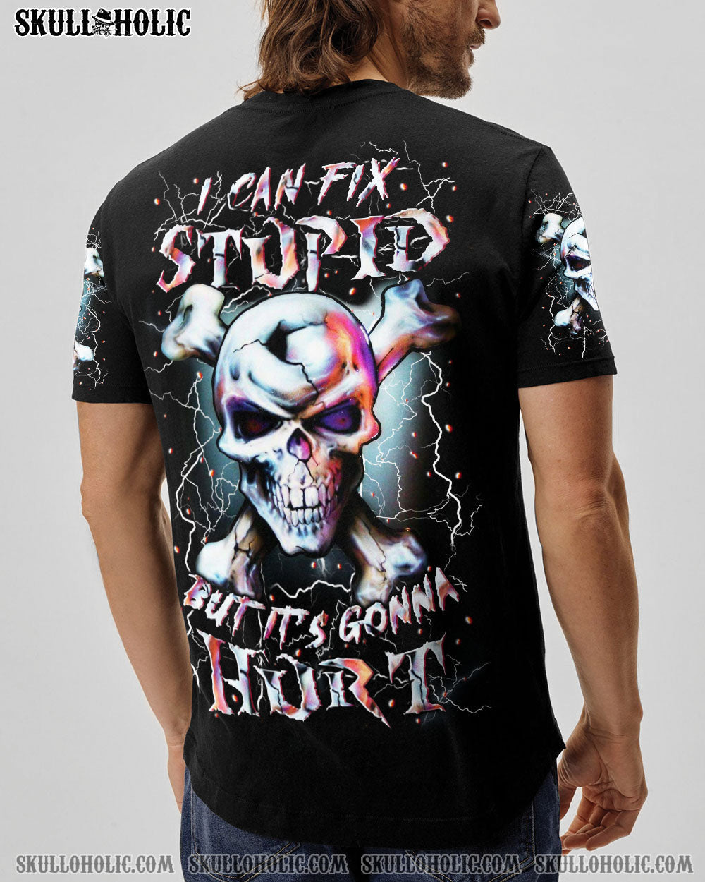 BLISSCORNERS I CAN FIX STUPID BUT IT'S GONNA HURT ALL OVER PRINT