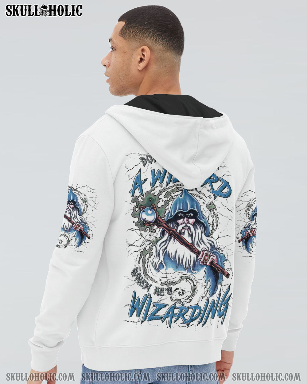 BLISSCORNERS DON'T MESS WITH A WIZARD HALLOWEEN ALL OVER PRINT
