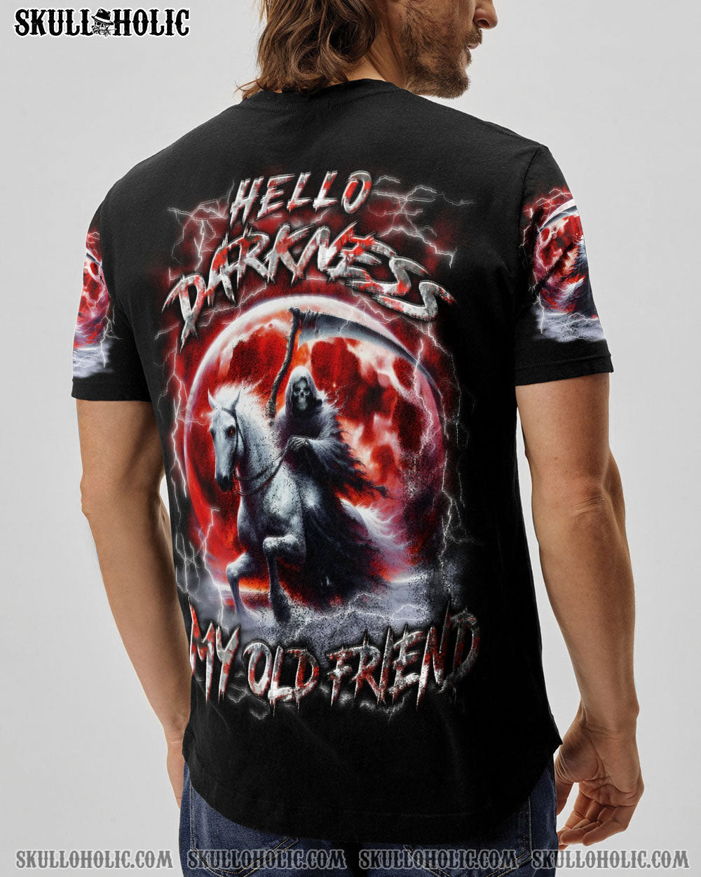 BLISSCORNERS HELLO DARKNESS MY OLD FRIEND ALL OVER PRINT