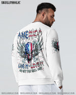 BLISSCORNERS AMERICA LIVE IT LOVE IT OR GET THE HELL OUT ALL OVER PRINT