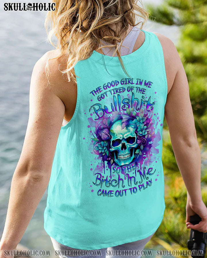 BLISSCORNERS THE GOOD GIRL IN ME ALL OVER PRINT