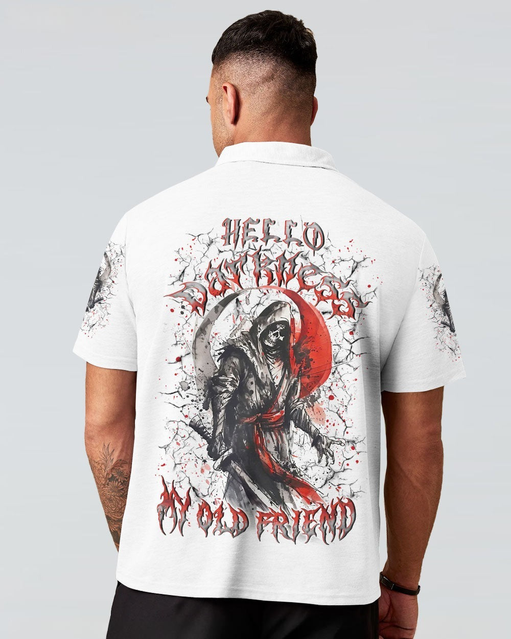 BLISSCORNERS HELLO DARKNESS MY OLD FRIEND ALL OVER PRINT