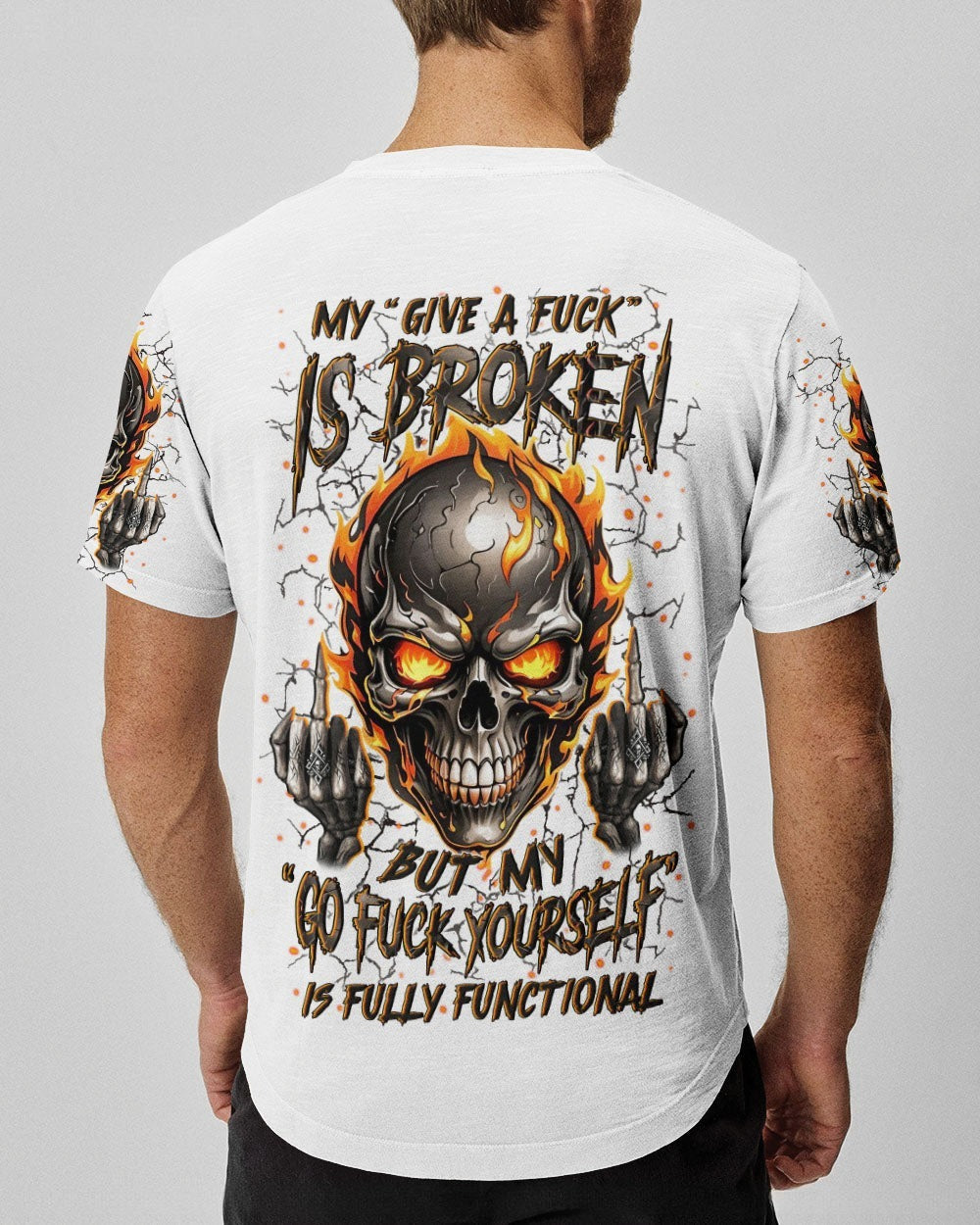 BLISSCORNERS MY GIVE A F IS BROKEN ALL OVER PRINT
