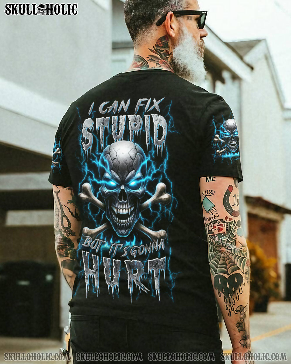 BLISSCORNERS I CAN FIX STUPID BUT IT'S GONNA HURT ALL OVER PRINT