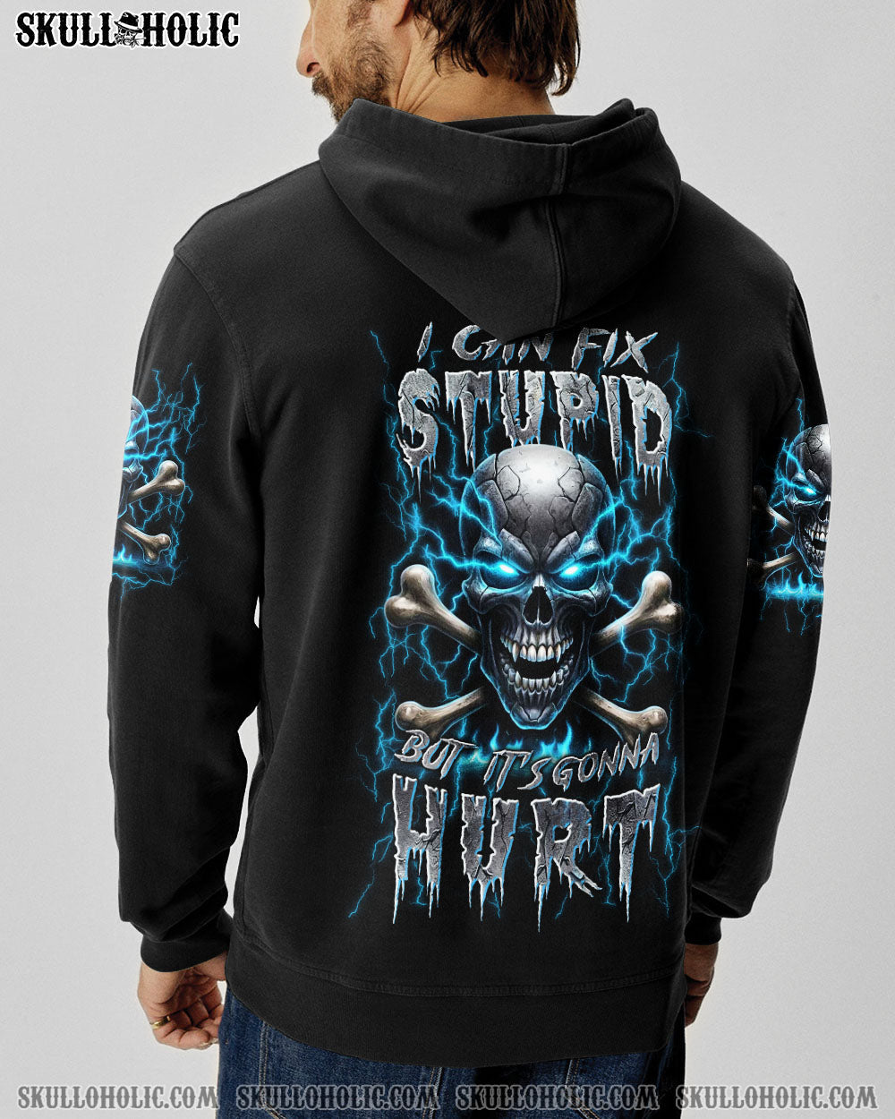 BLISSCORNERS I CAN FIX STUPID BUT IT'S GONNA HURT ALL OVER PRINT