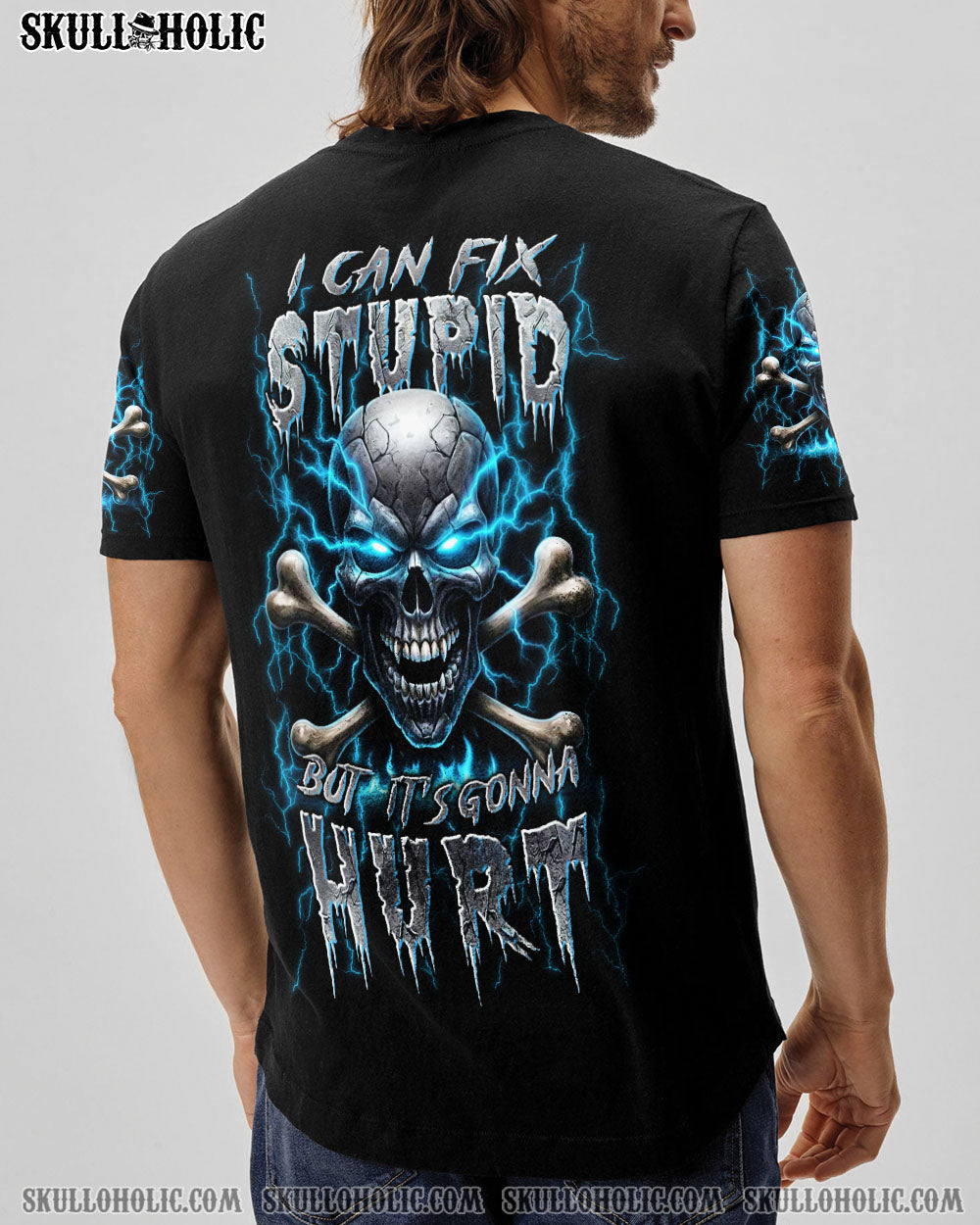 BLISSCORNERS I CAN FIX STUPID BUT IT'S GONNA HURT ALL OVER PRINT
