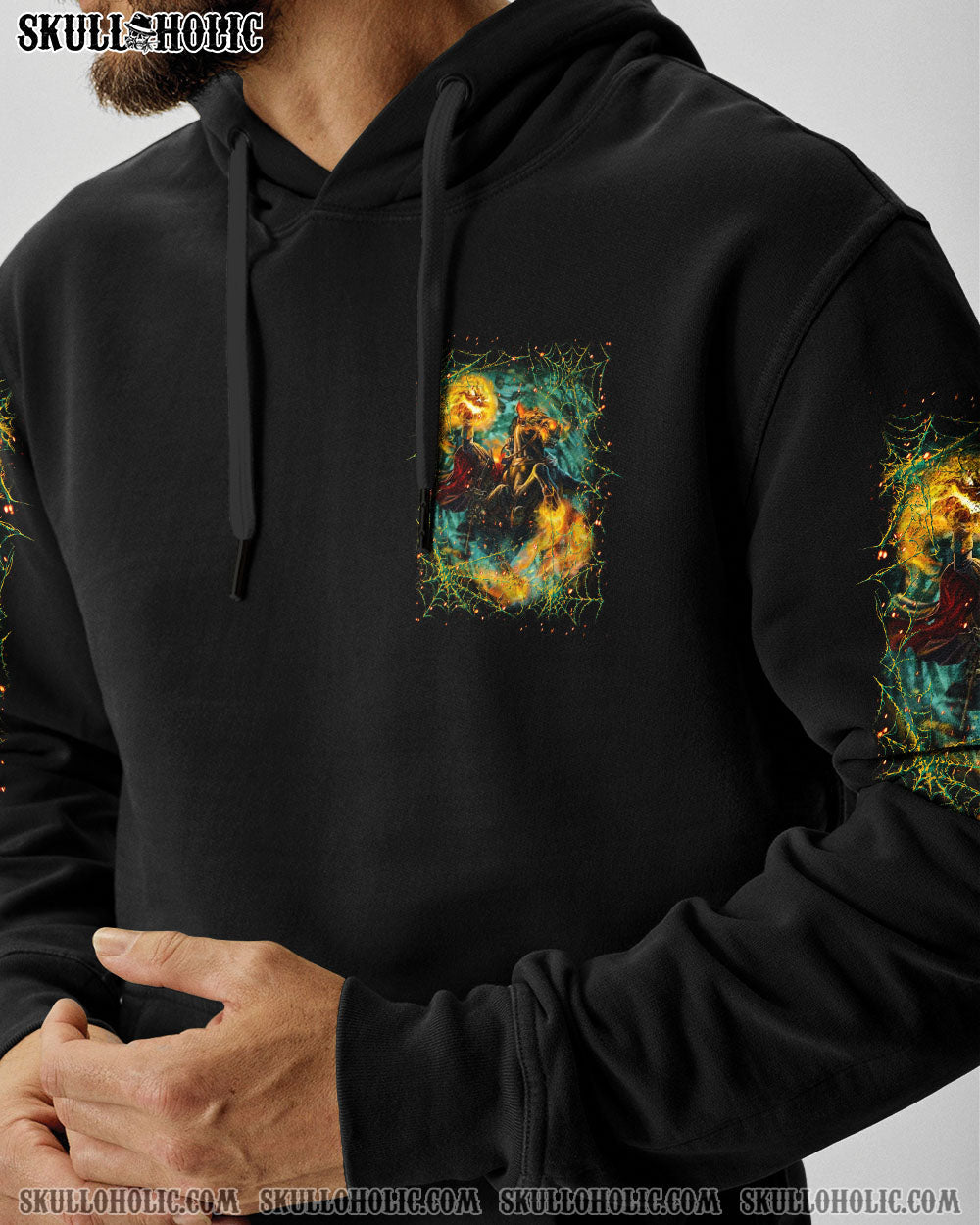 BLISSCORNERS HELLO DARKNESS MY OLD FRIEND HALLOWEEN ALL OVER PRINT
