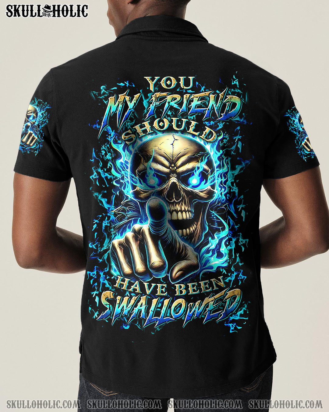 BLISSCORNERS YOU MY FRIEND SHOULD HAVE BEEN SWALLOWED ALL OVER PRINT