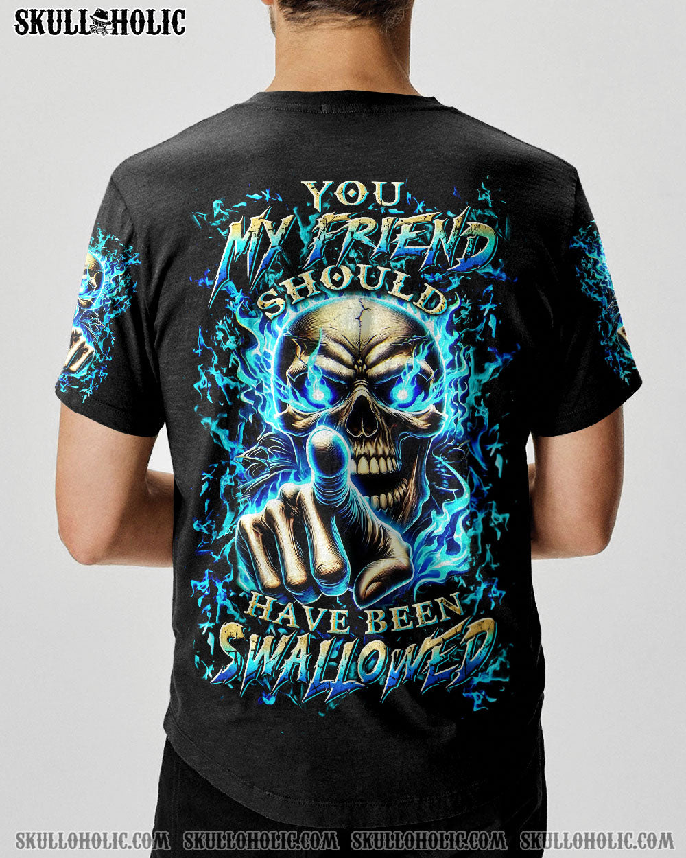 BLISSCORNERS YOU MY FRIEND SHOULD HAVE BEEN SWALLOWED ALL OVER PRINT