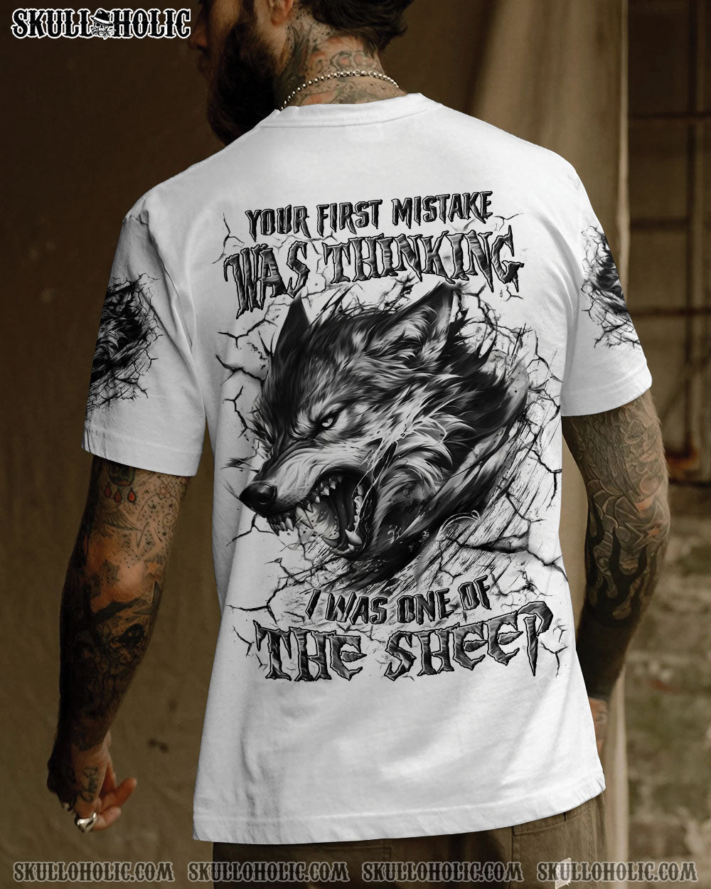 BLISSCORNERS YOUR FIRST MISTAKE WOLF ALL OVER PRINT