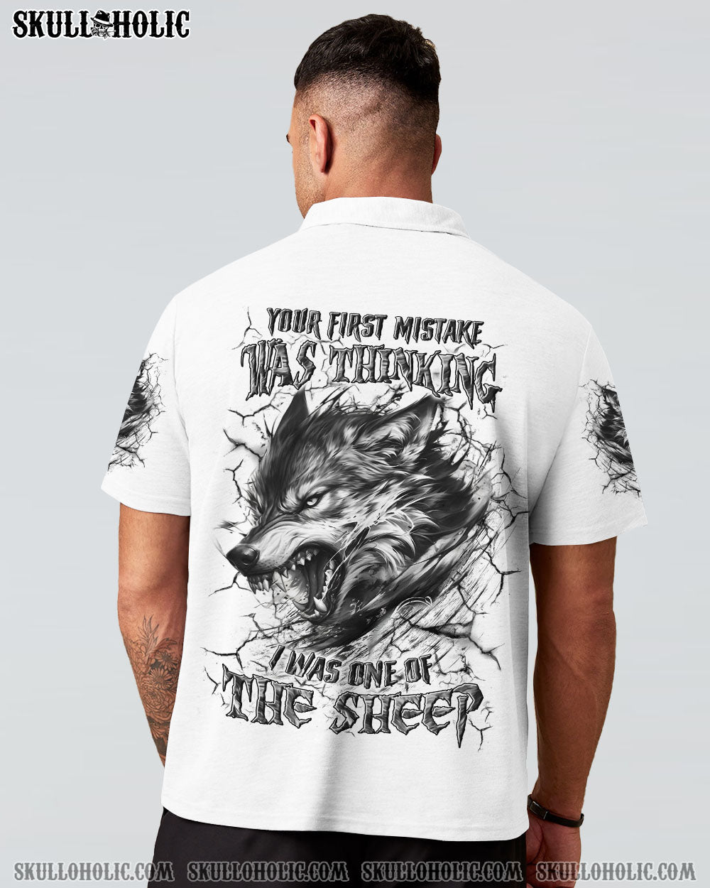 BLISSCORNERS YOUR FIRST MISTAKE WOLF ALL OVER PRINT