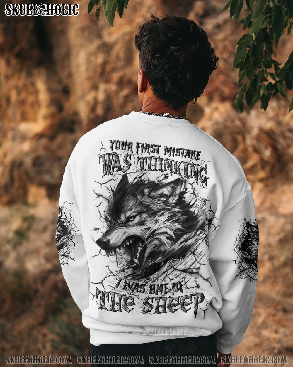 BLISSCORNERS YOUR FIRST MISTAKE WOLF ALL OVER PRINT