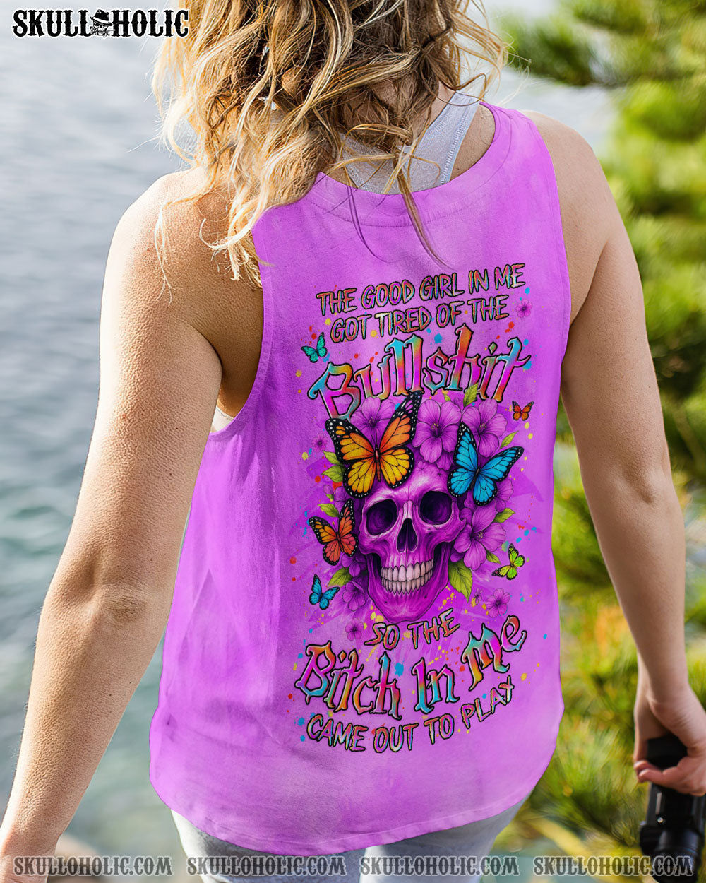 BLISSCORNERS THE GOOD GIRL IN ME ALL OVER PRINT