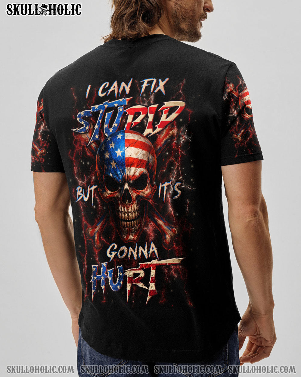 BLISSCORNERS I CAN FIX STUPID BUT IT'S GONNA HURT ALL OVER PRINT