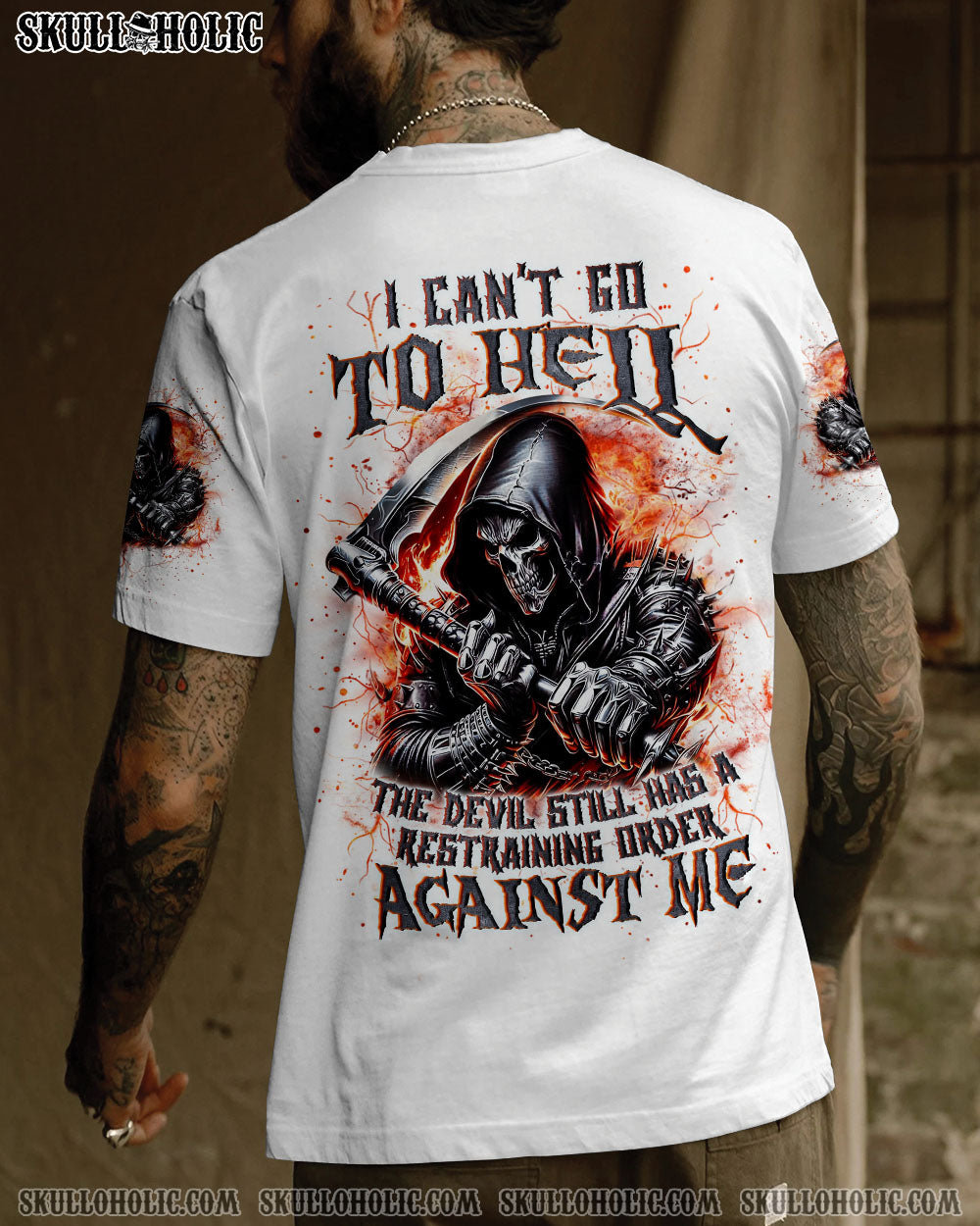 BLISSCORNERS I CAN'T GO TO HELL REAPER ALL OVER PRINT