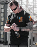 BLISSCORNERS AMERICA LIVE IT LOVE IT OR GET THE HELL OUT ALL OVER PRINT