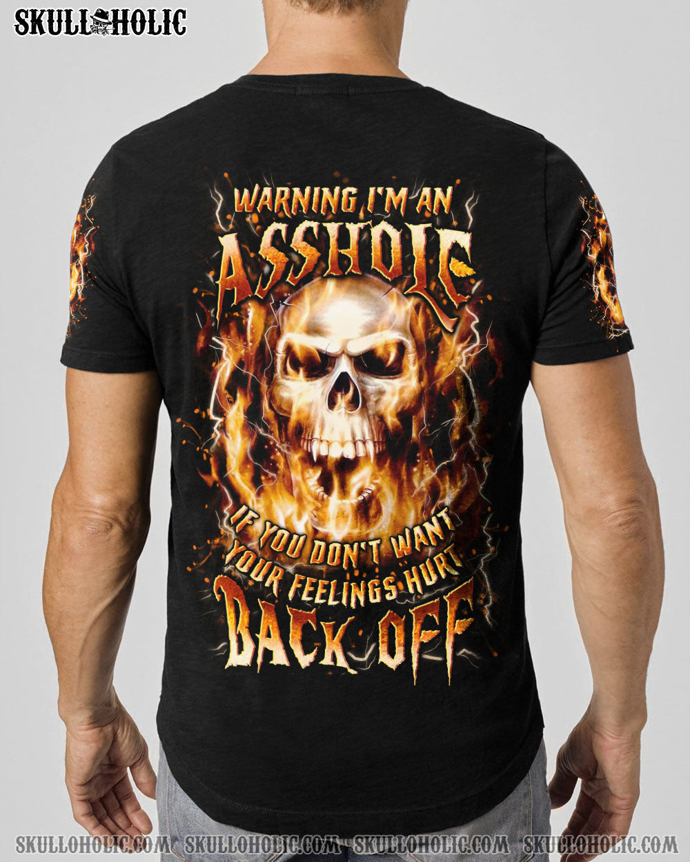 BLISSCORNERS WARNING I'M AN A SKULL ALL OVER PRINT