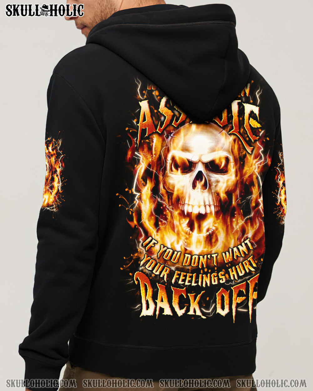 BLISSCORNERS WARNING I'M AN A SKULL ALL OVER PRINT