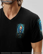 BLISSCORNERS AMERICA LIVE IT LOVE IT OR GET THE HELL OUT SKULL ALL OVER PRINT
