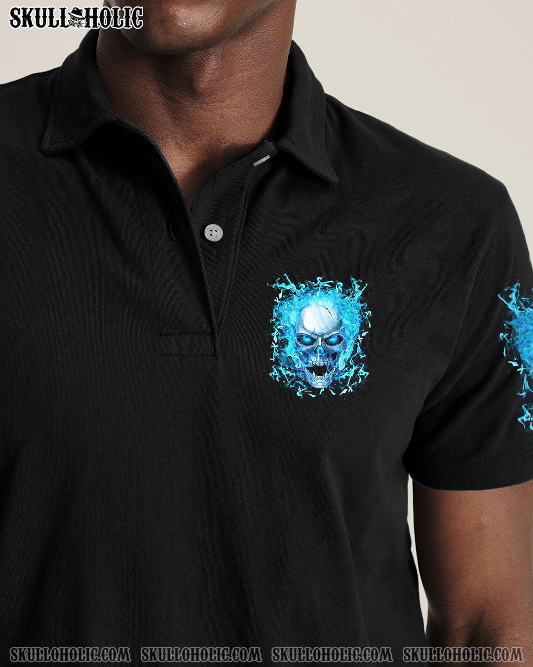 BLISSCORNERS YOUR DEMONS HIDE UNDER YOUR BED SKULL ALL OVER PRINT