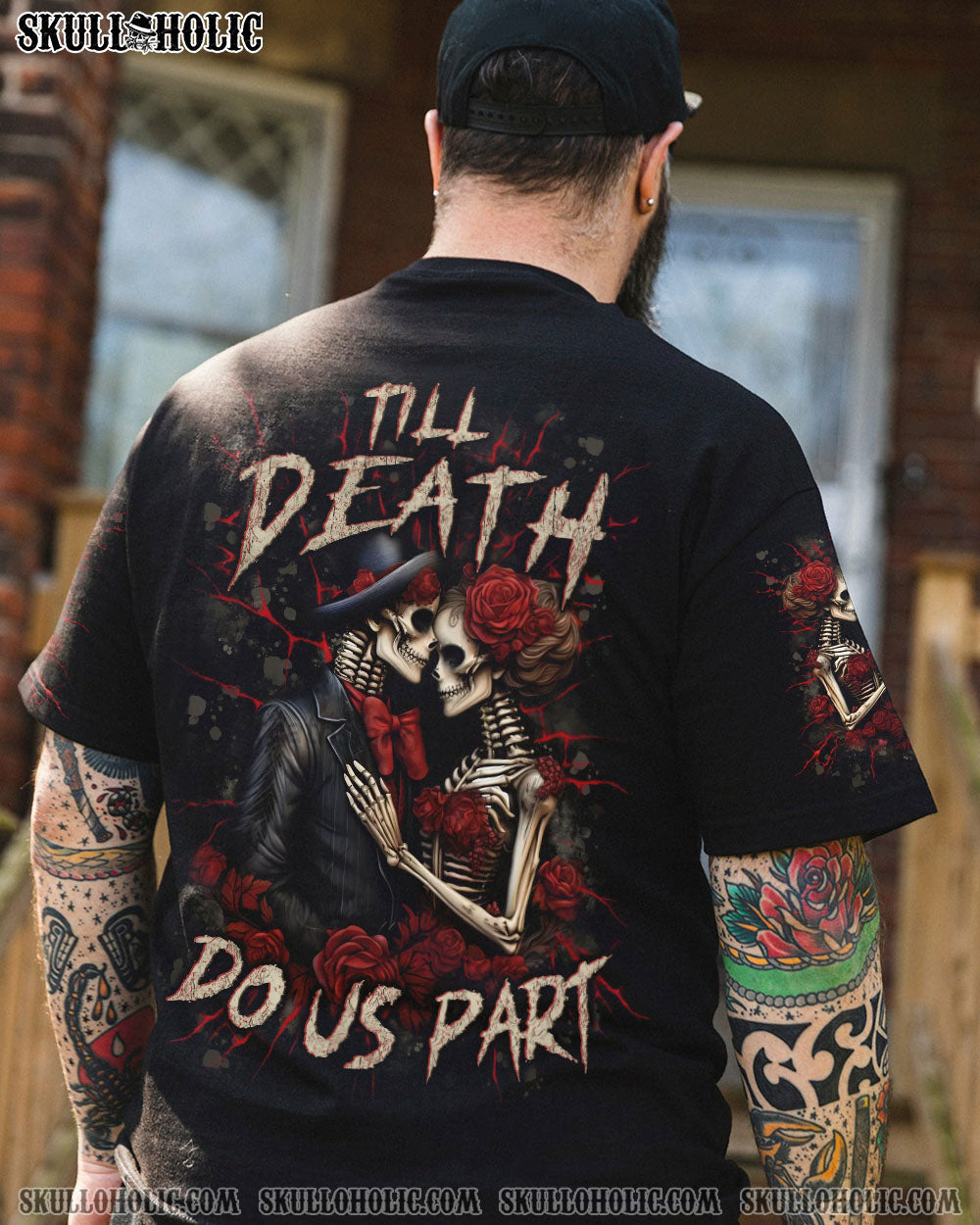 BLISSCORNERS TILL DEATH DO US PART COUPLE ALL OVER PRINT