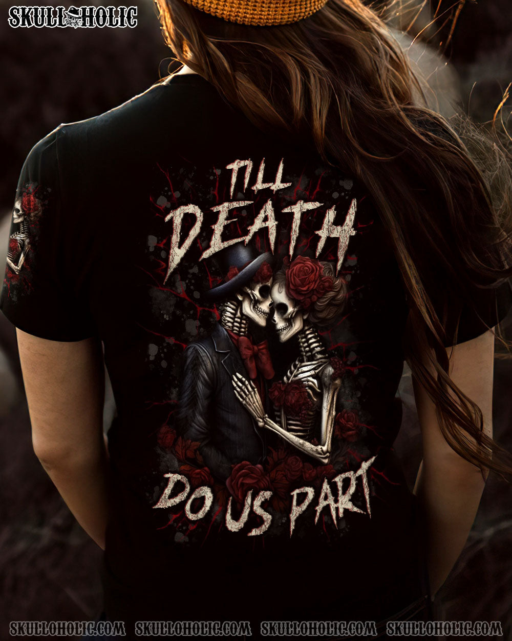 BLISSCORNERS TILL DEATH DO US PART COUPLE ALL OVER PRINT