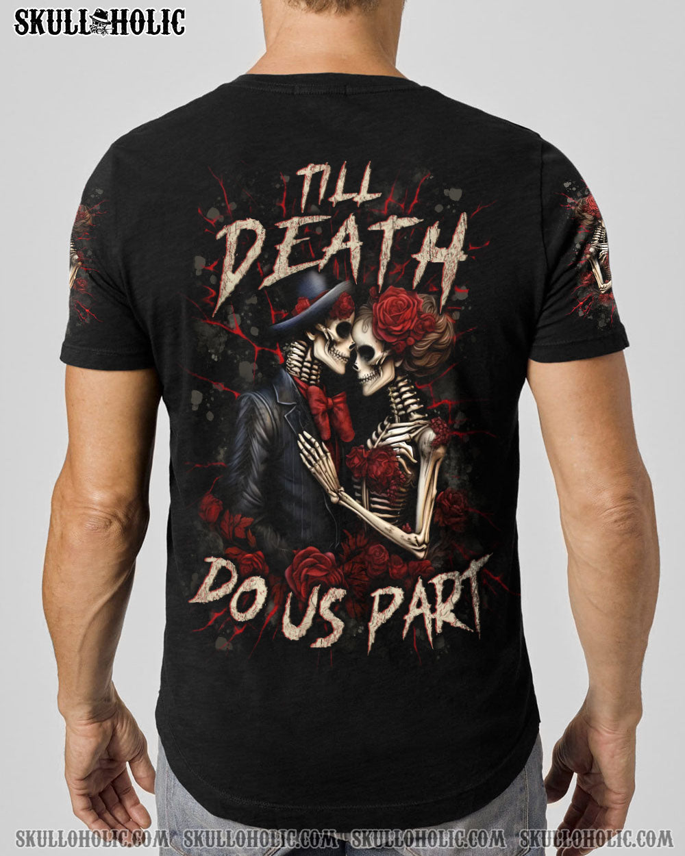 BLISSCORNERS TILL DEATH DO US PART COUPLE ALL OVER PRINT