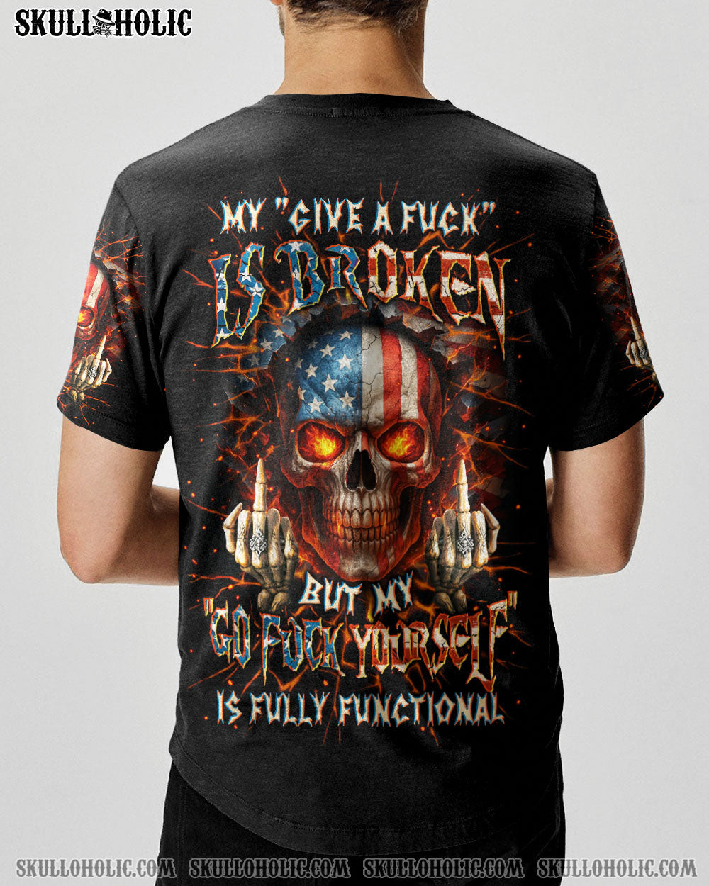 BLISSCORNERS MY GIVE A F IS BROKEN ALL OVER PRINT