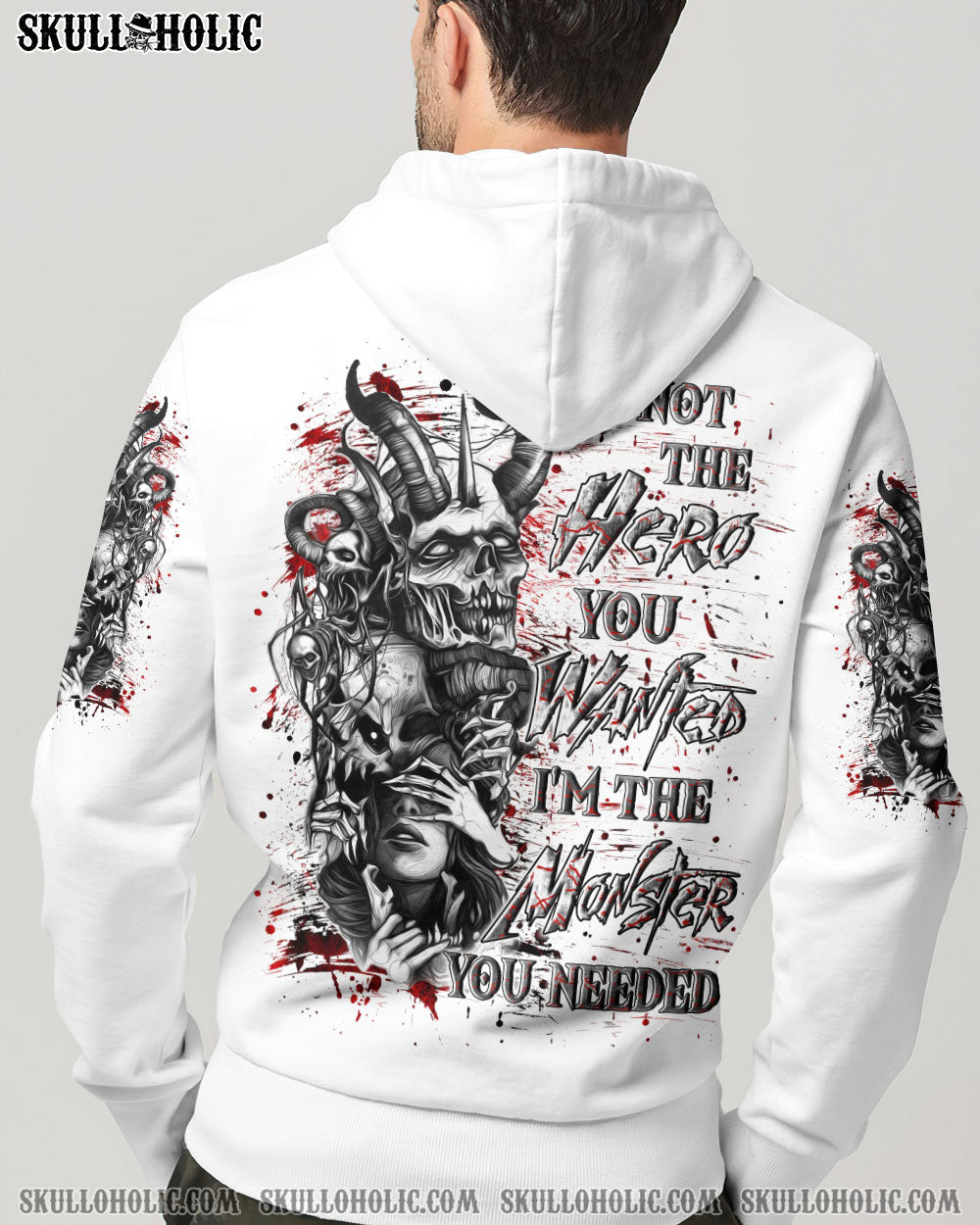 BLISSCORNERS I'M NOT THE HERO YOU WANTED ALL OVER PRINT