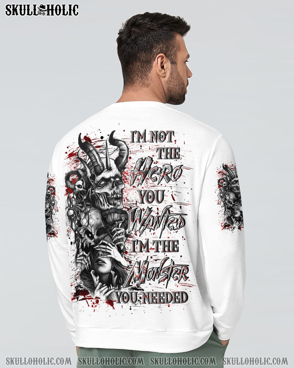 BLISSCORNERS I'M NOT THE HERO YOU WANTED ALL OVER PRINT