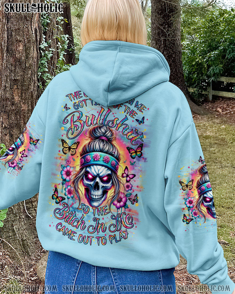 BLISSCORNERS THE GOOD GIRL IN ME ALL OVER PRINT