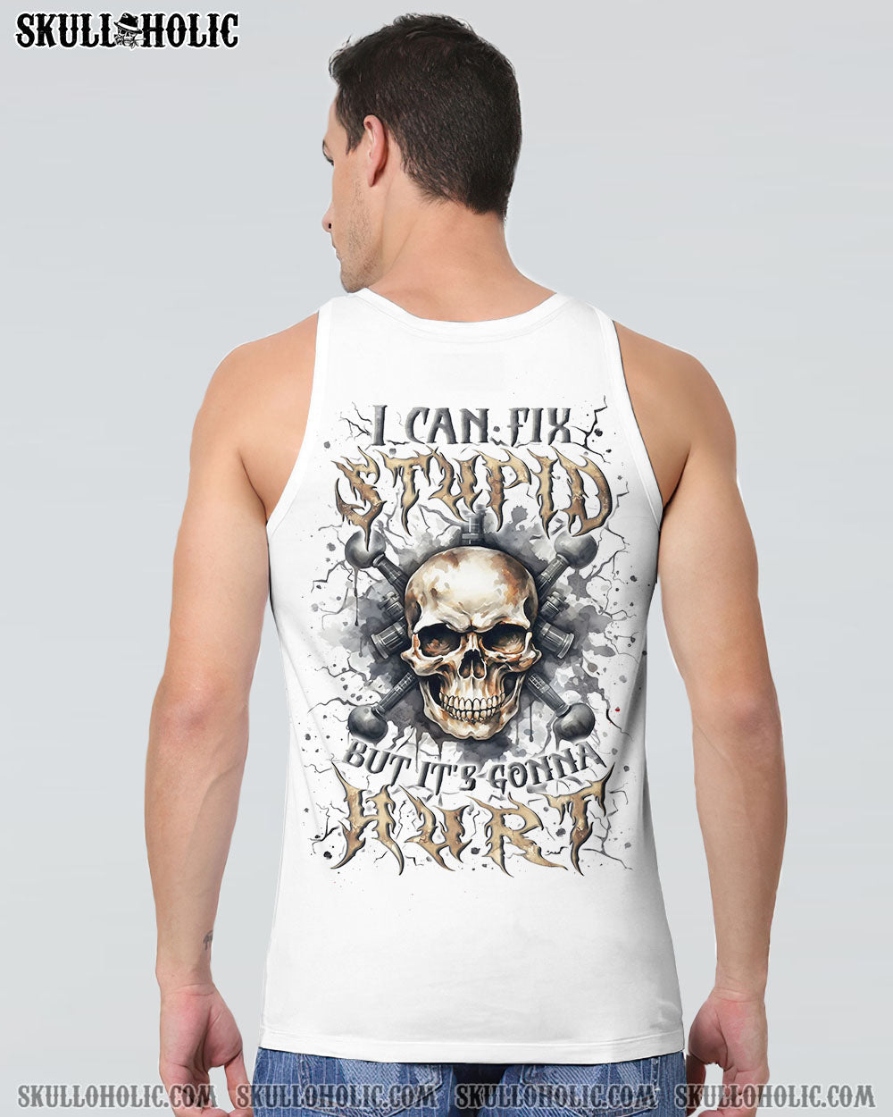 BLISSCORNERS I CAN FIX STUPID BUT IT'S GONNA HURT ALL OVER PRINT