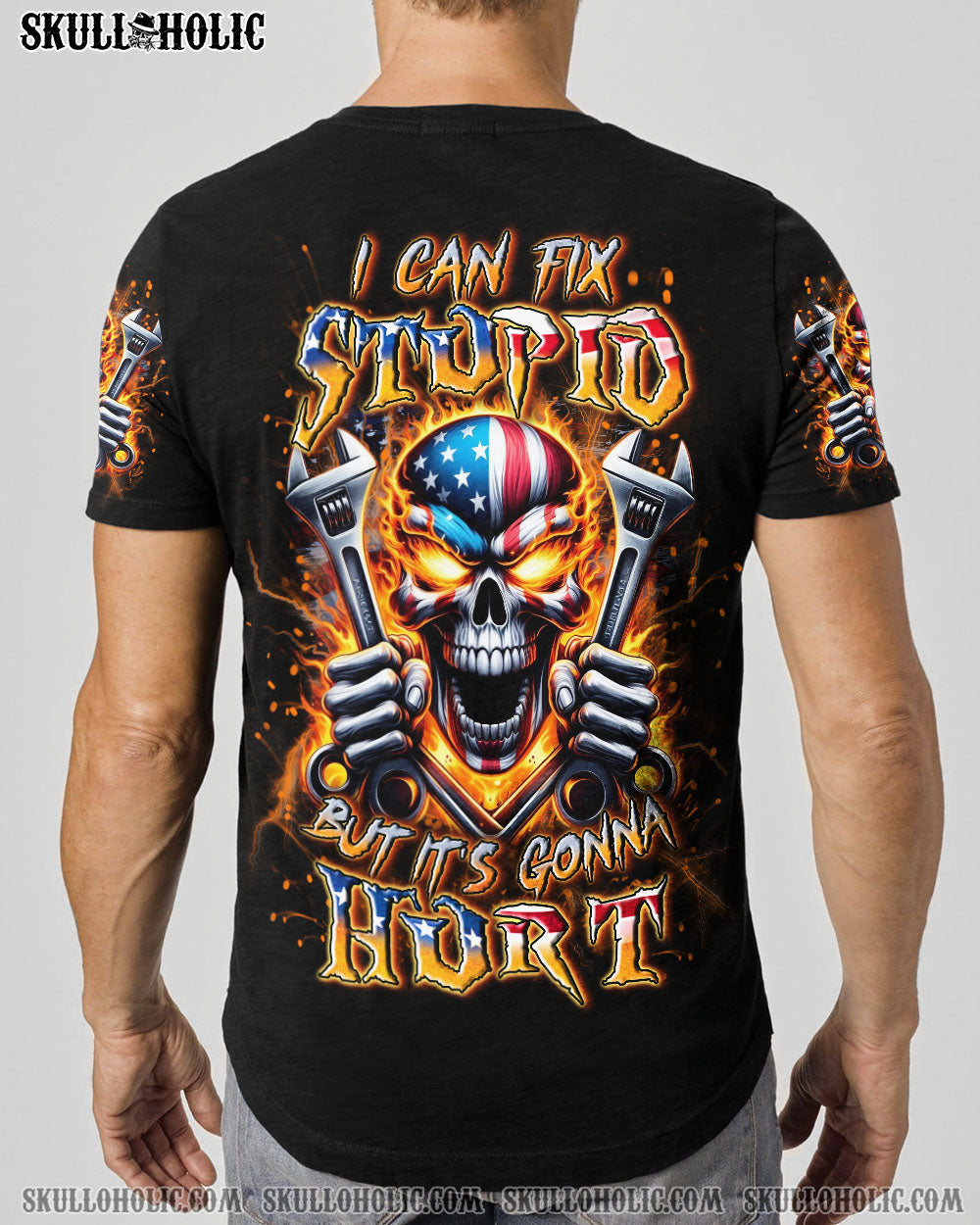 BLISSCORNERS I CAN FIX STUPID BUT IT'S GONNA HURT ALL OVER PRINT
