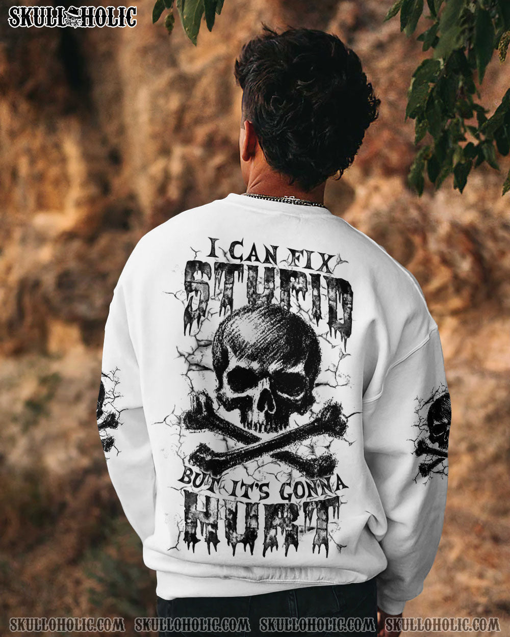 BLISSCORNERS I CAN FIX STUPID BUT IT'S GONNA HURT ALL OVER PRINT