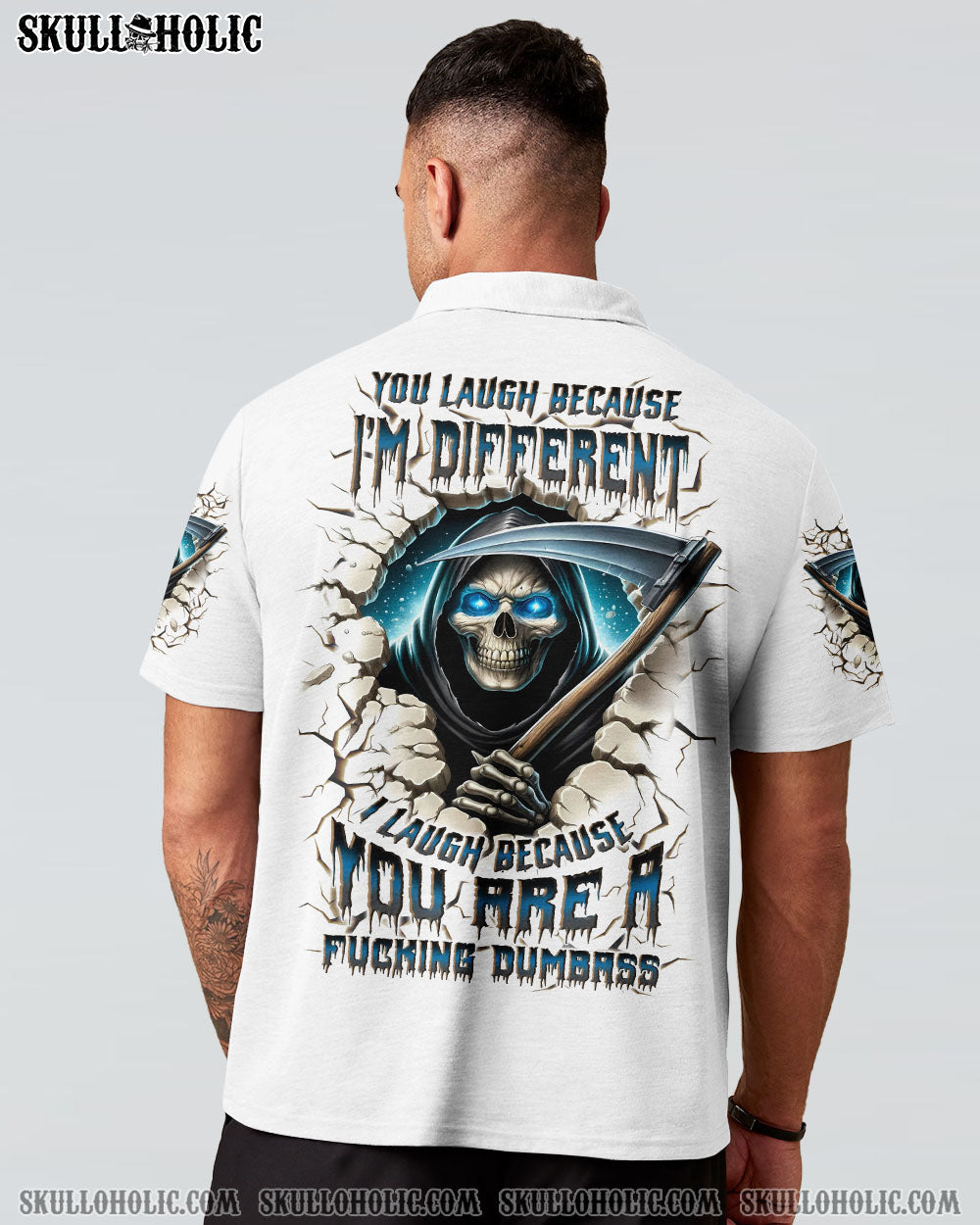 BLISSCORNERS YOU LAUGH BECAUSE I'M DIFFERENT ALL OVER PRINT