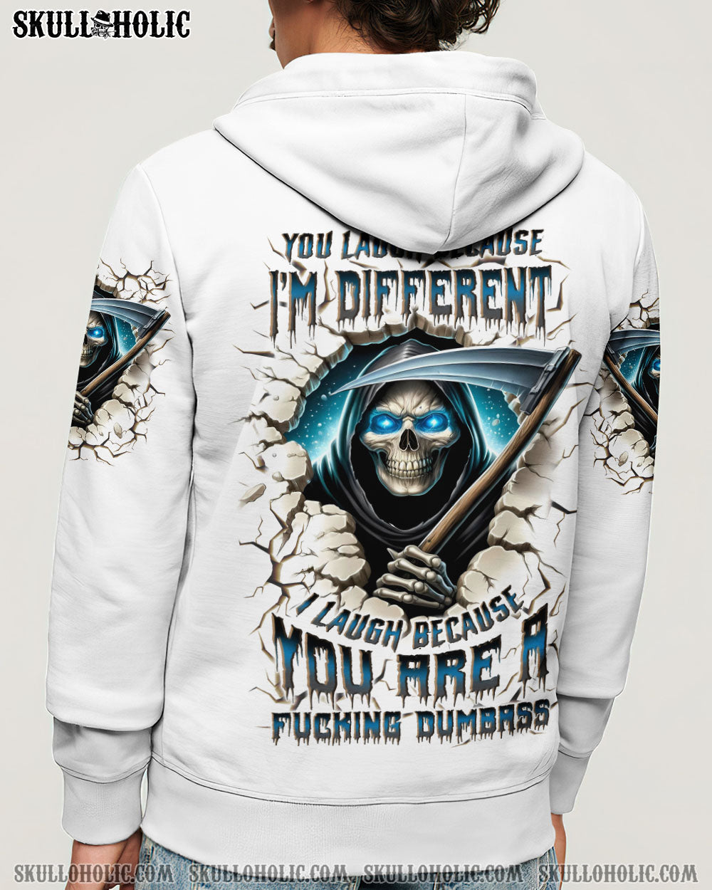 BLISSCORNERS YOU LAUGH BECAUSE I'M DIFFERENT ALL OVER PRINT