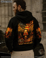 BLISSCORNERS AMERICA LIVE IT LOVE IT OR GET THE HELL OUT ALL OVER PRINT