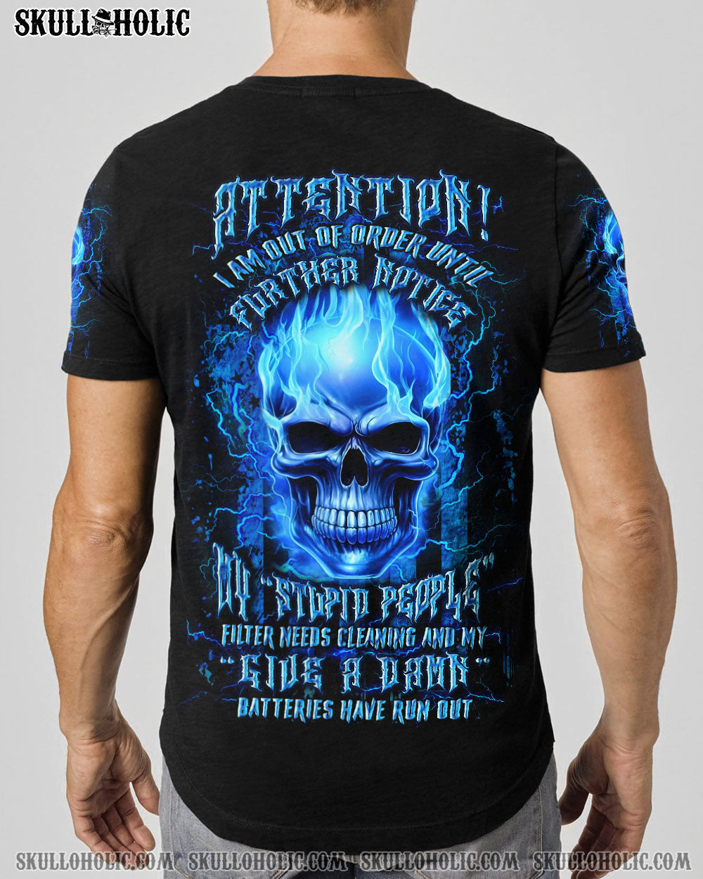 BLISSCORNERS ATTENTION I AM OUT OF ORDER ALL OVER PRINT