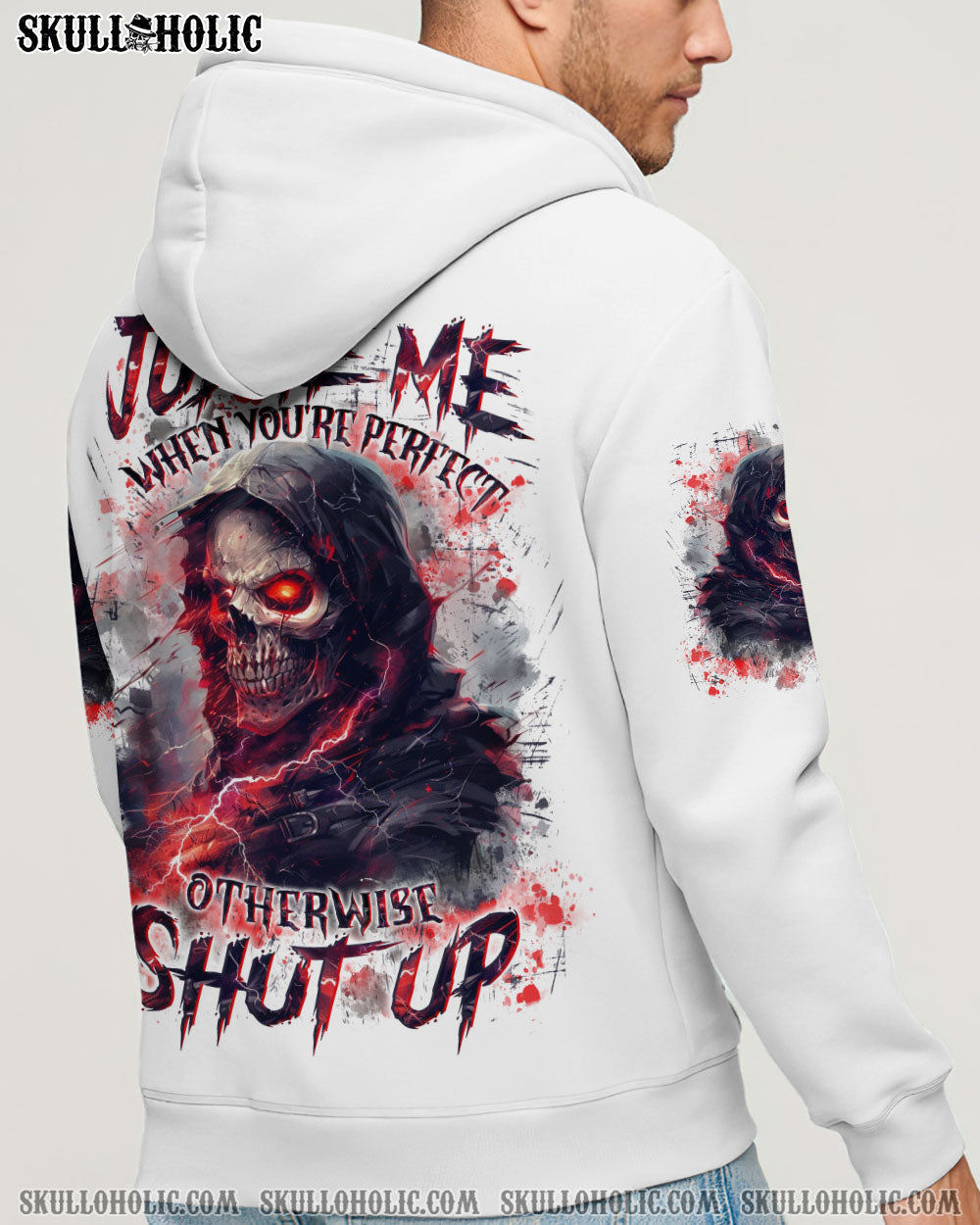 BLISSCORNERS JUDGE ME WHEN SKULL ALL OVER PRINT