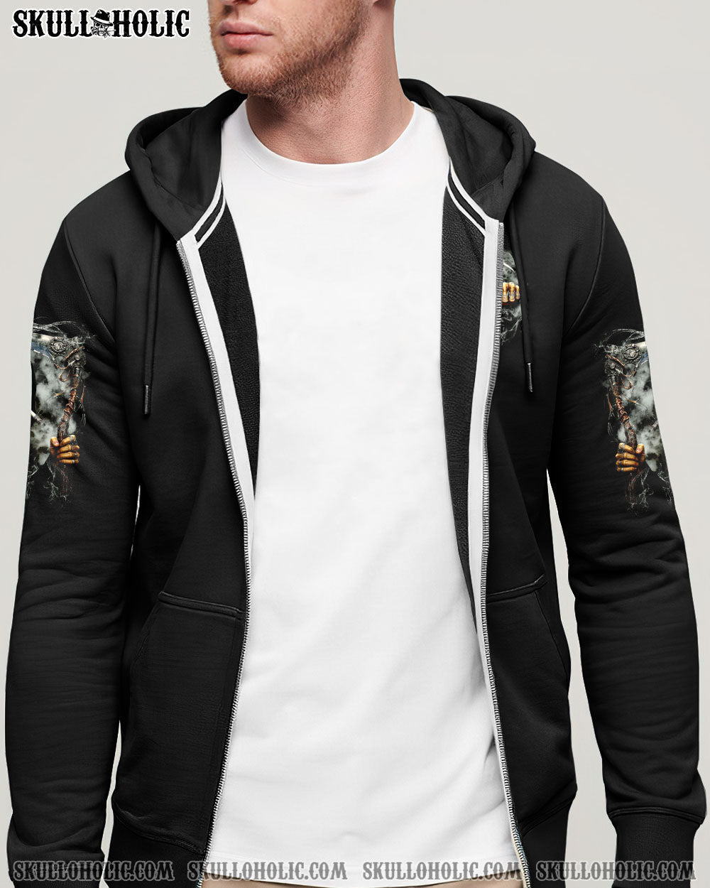 BLISSCORNERS NOT EVERYONE LIKES ME SKULL REAPER ALL OVER PRINT