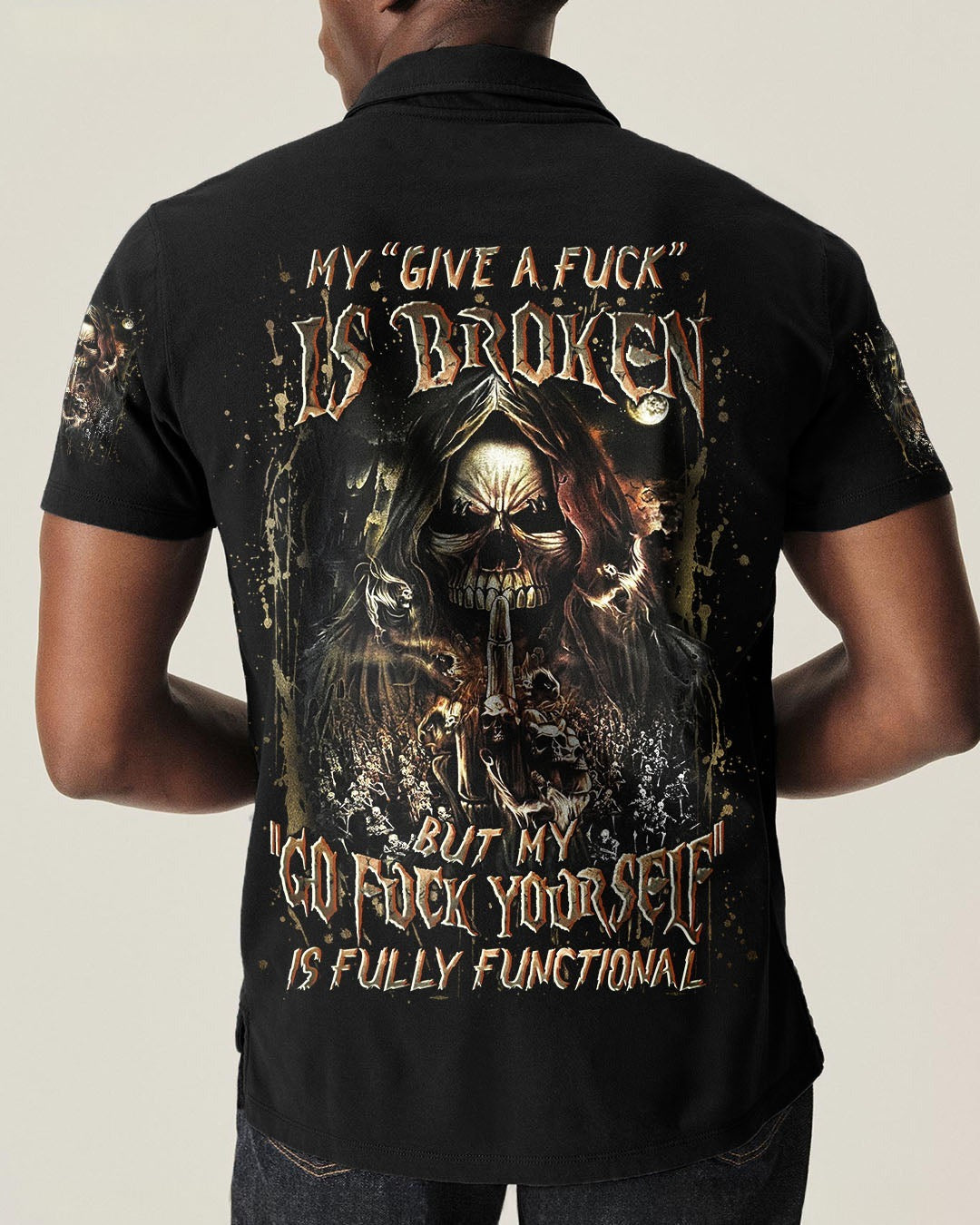 BLISSCORNERS MY GIVE A F IS BROKEN ALL OVER PRINT