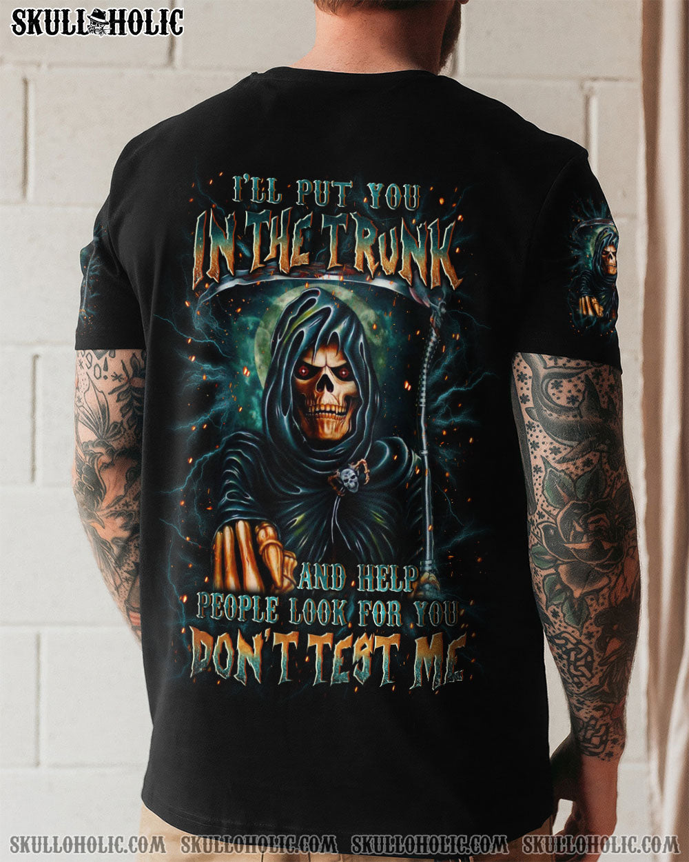 BLISSCORNERS I'LL PUT YOU IN THE TRUNK ALL OVER PRINT