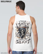 BLISSCORNERS BE CAREFUL WHEN I'M SILENT REAPER ALL OVER PRINT