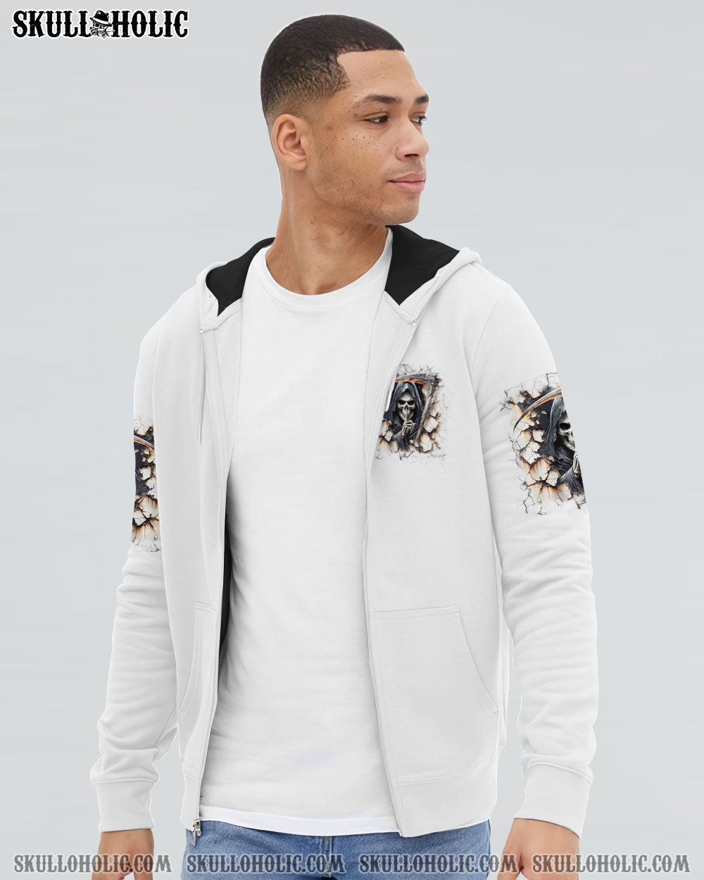 BLISSCORNERS BE CAREFUL WHEN I'M SILENT REAPER ALL OVER PRINT